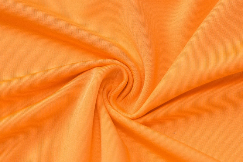 Orange Summer Mini Dress Women Sexy Hollow Out Irregular Bodycon Dress Fashion Long Sleeve Club Party Vacation Beach Outfit 2023